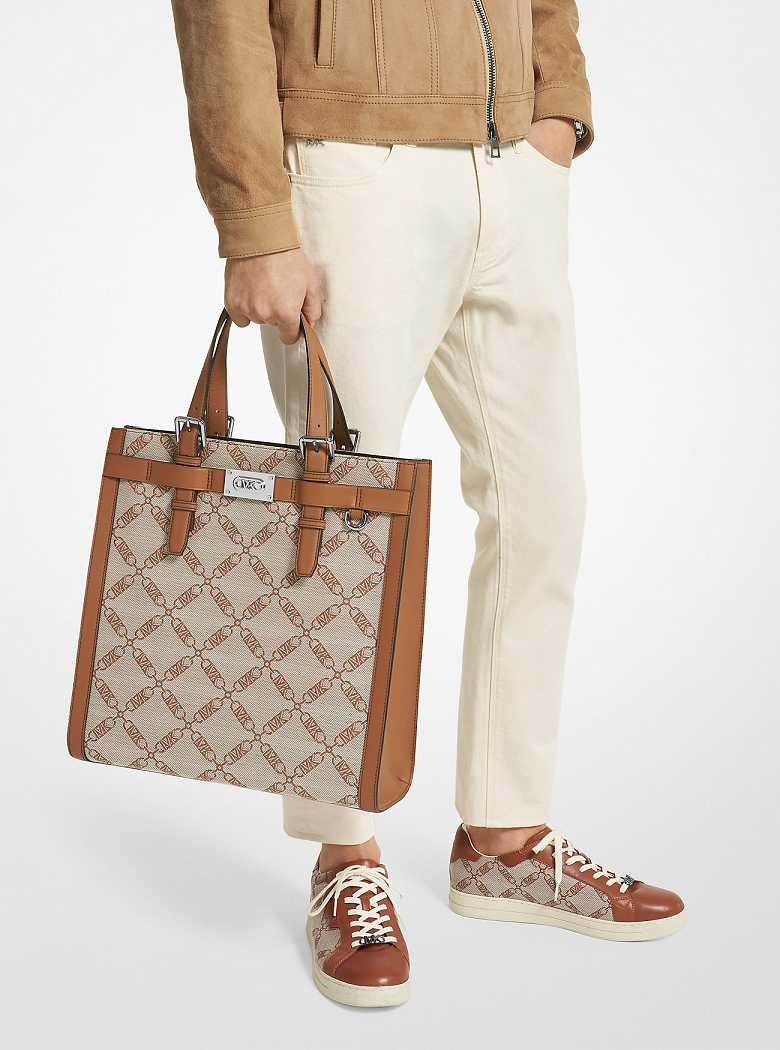 Michaelkors Hudson Empire Logo Jacquard Marrom | SN-MK26879