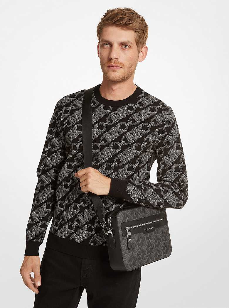 Michaelkors Hudson Empire Signature Logo Pretas | SN-MK28120