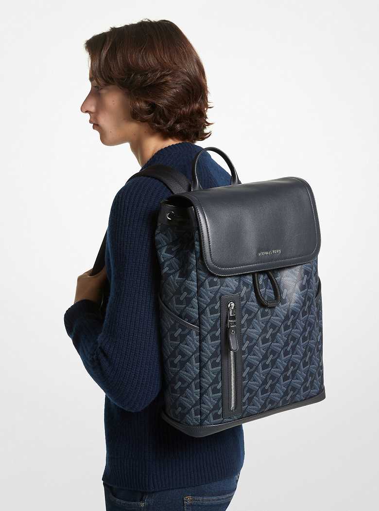 Michaelkors Hudson Empire Signature Logo Azul Marinho | SN-MK28177