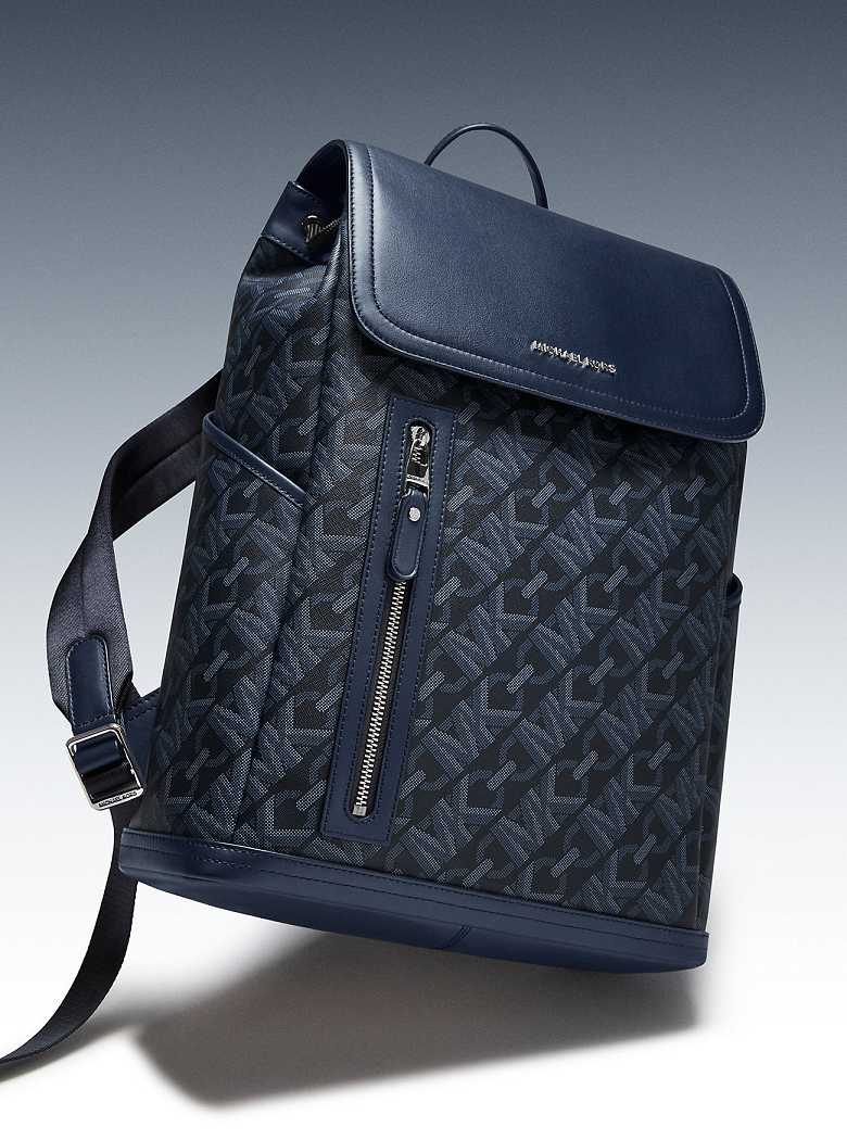 Michaelkors Hudson Empire Signature Logo Azul Marinho | SN-MK28177
