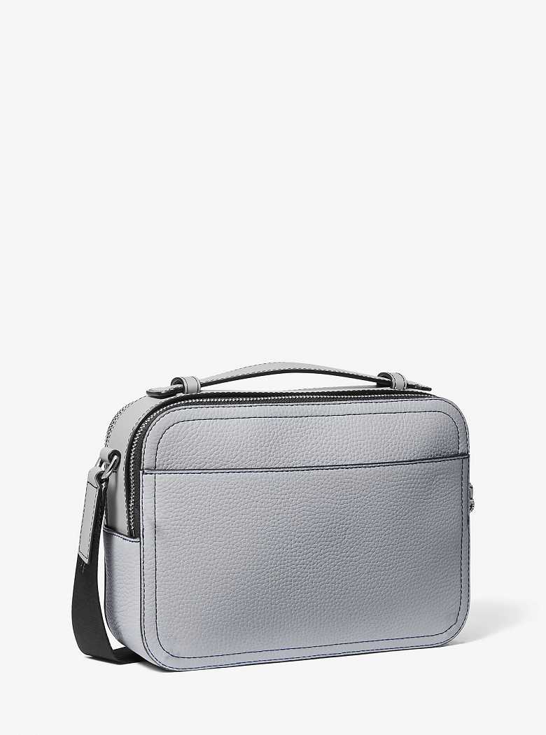 Michaelkors Hudson Pebbled Leather Cinzentas | SN-MK28140