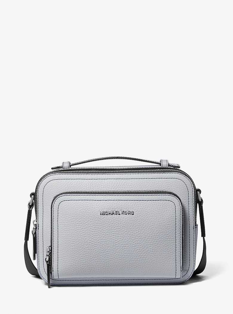 Michaelkors Hudson Pebbled Leather Cinzentas | SN-MK28140