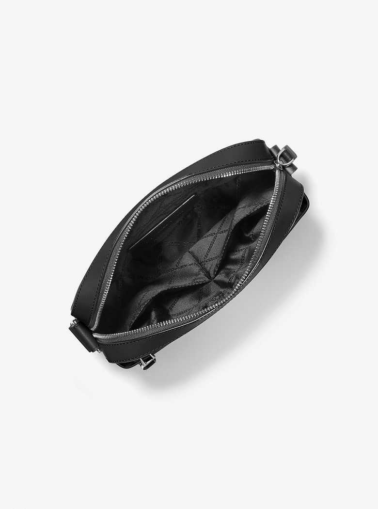 Michaelkors Hudson Pebbled Leather Utility Pretas | SN-MK28132