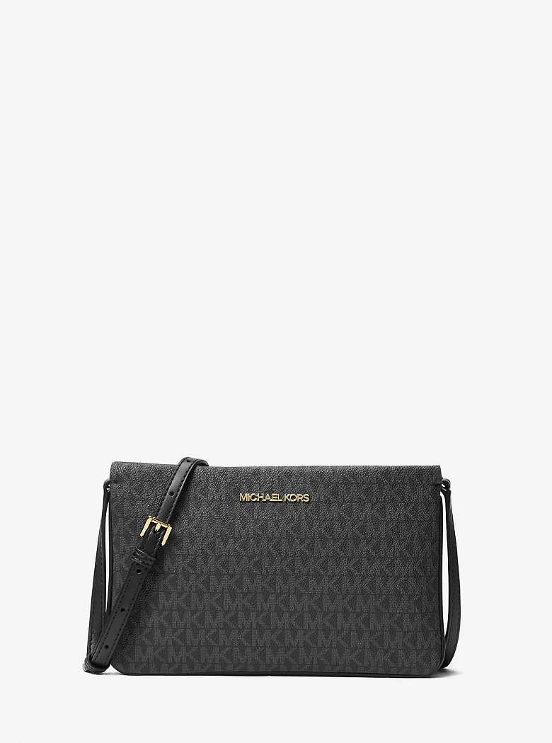Michaelkors Jet Set Large Signature Logo Pretas | SN-MK27116