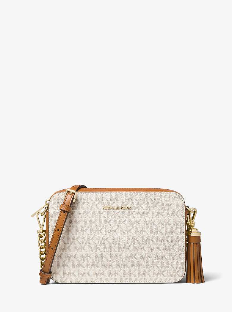 Michaelkors Jet Set Medium Logo Luz Amarelas | SN-MK27159