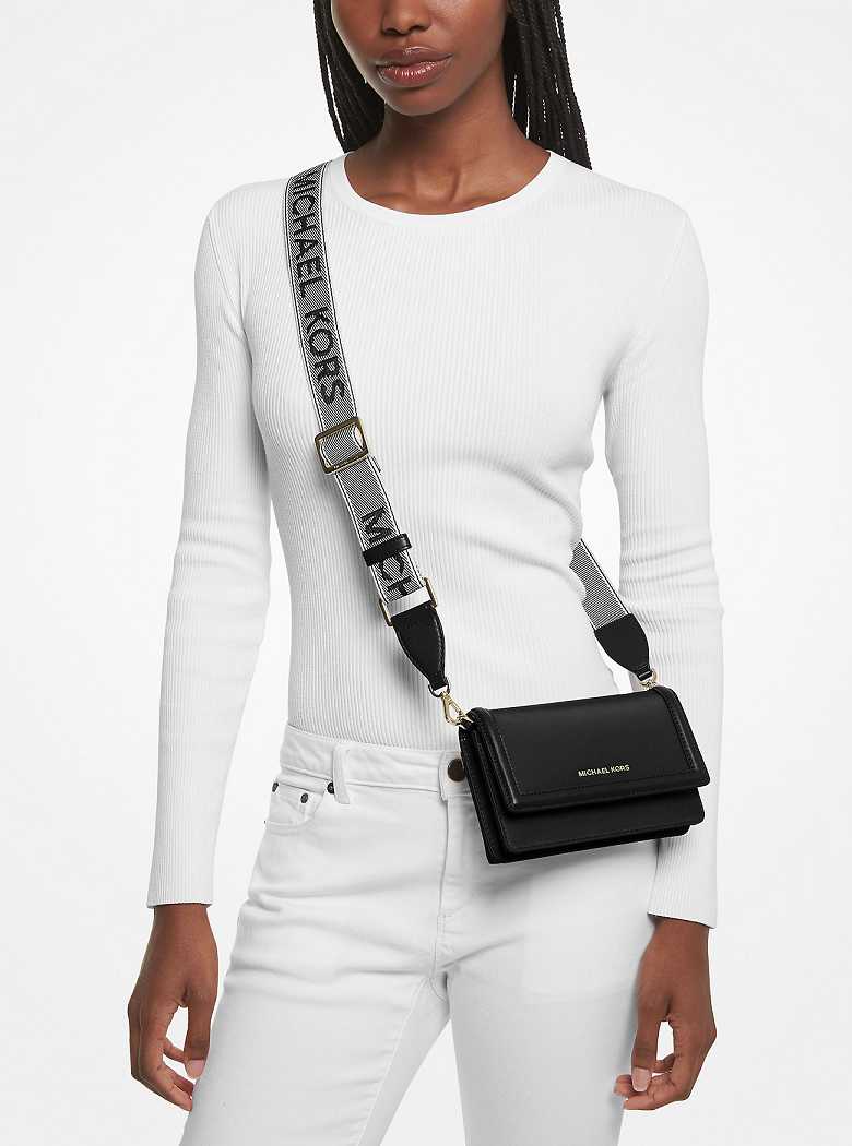 Michaelkors Jet Set Small Nylon Gabardine Pretas | SN-MK27211