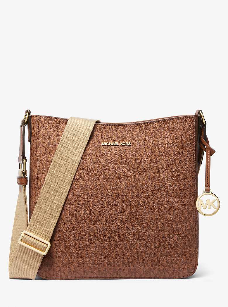 Michaelkors Jet Set Travel Large Signature Logo Marrom | SN-MK27204