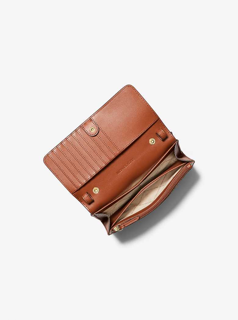 Michaelkors Jet Set Travel Medium Logo Marrom | SN-MK27121