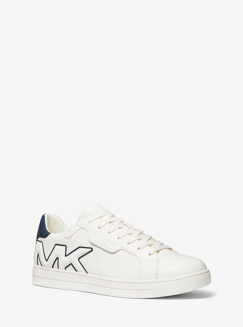 Michaelkors Keating Leather Logo Azul Marinho Multicoloridas | SN-MK28203