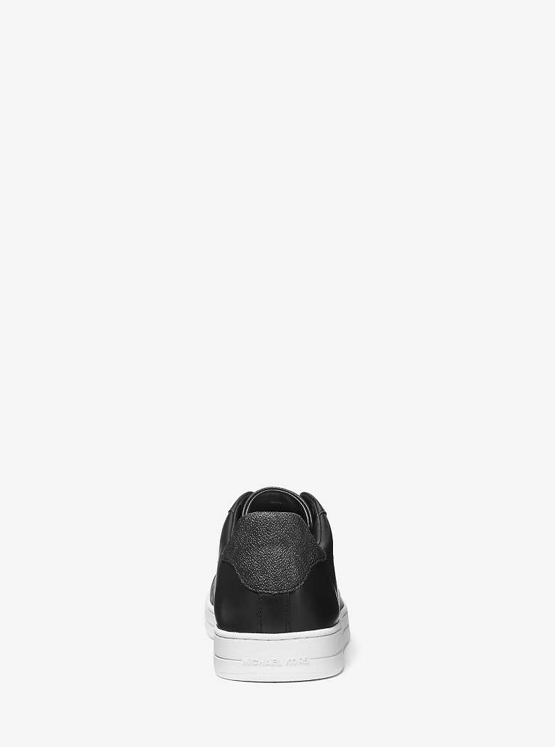 Michaelkors Keating Leather Slip-On Pretas | SN-MK28231