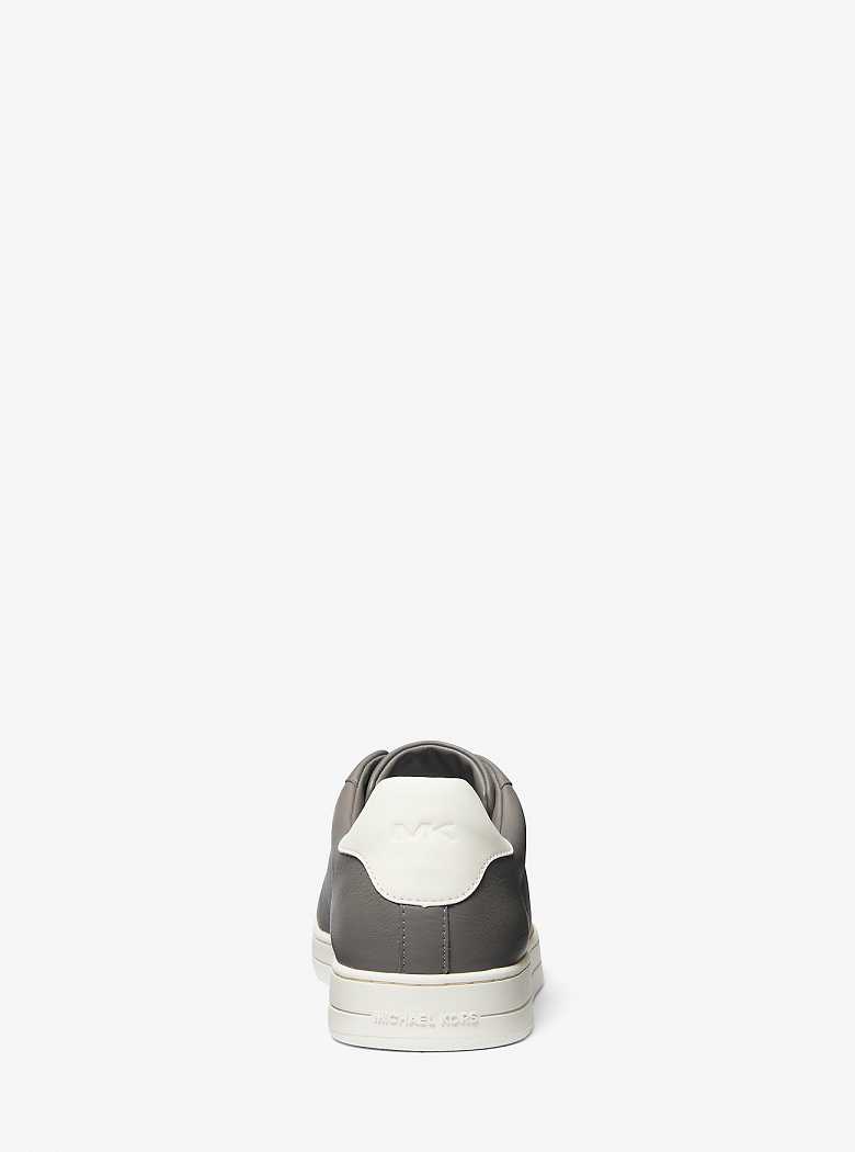 Michaelkors Keating Two-Tone Leather Slip-On Cinzentas | SN-MK28204