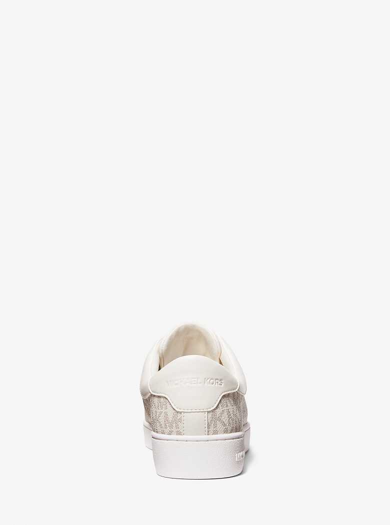 Michaelkors Keaton Signature Logo Zip-Up Luz Amarelas | SN-MK27466