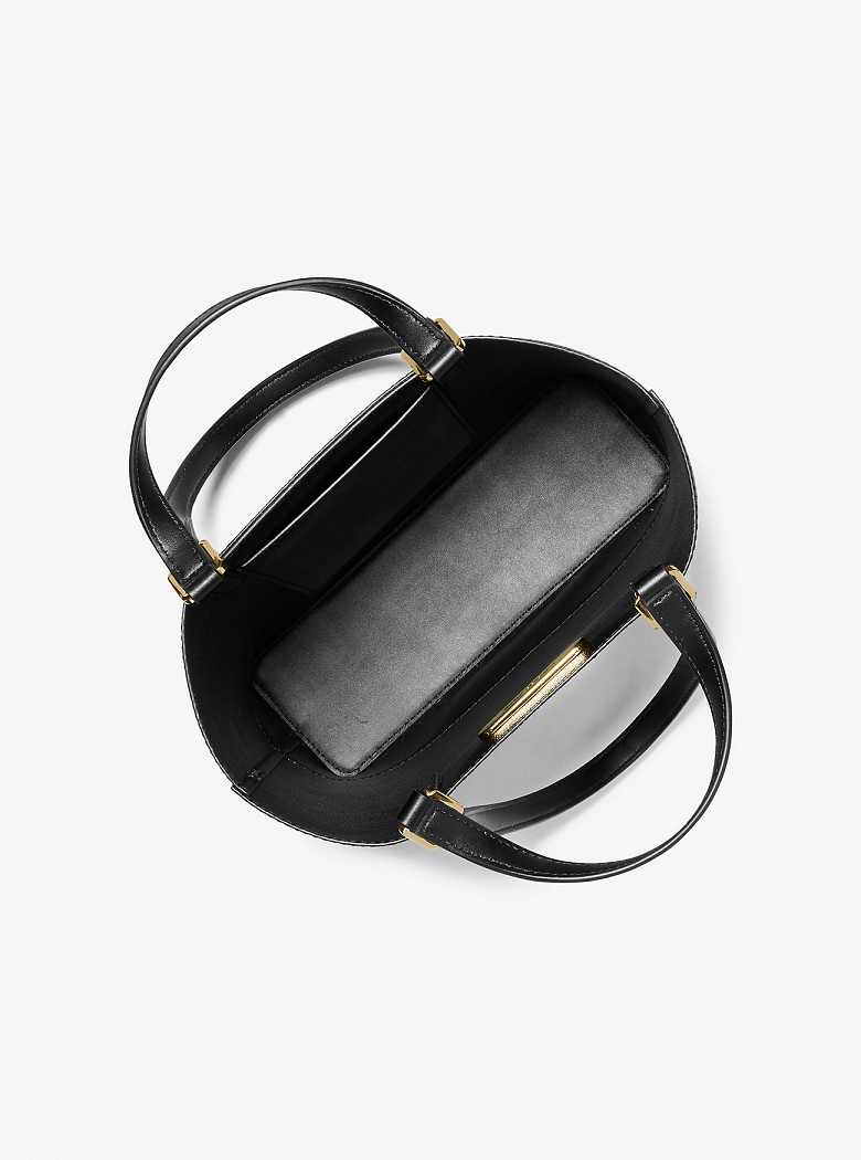 Michaelkors Kelli Small Signature Logo Pretas | SN-MK26848