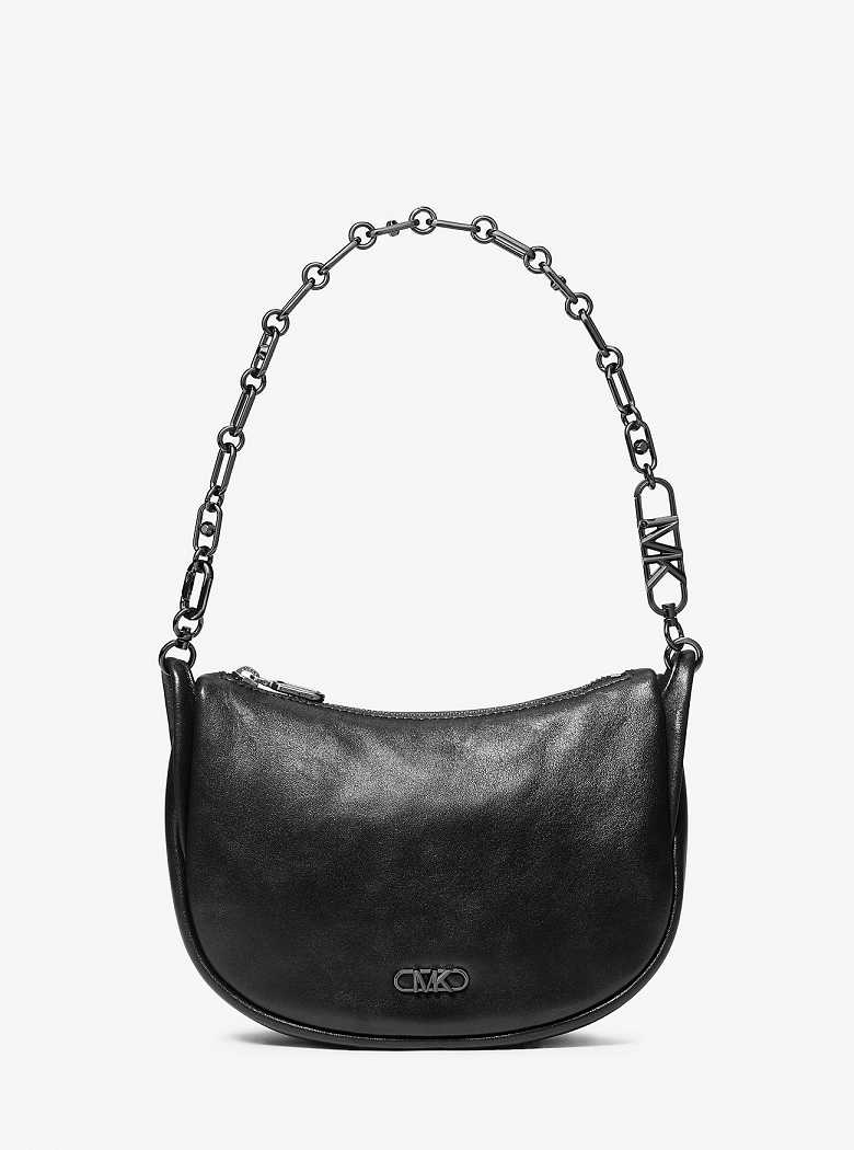 Michaelkors Kendall Small Leather Pretas | SN-MK27063