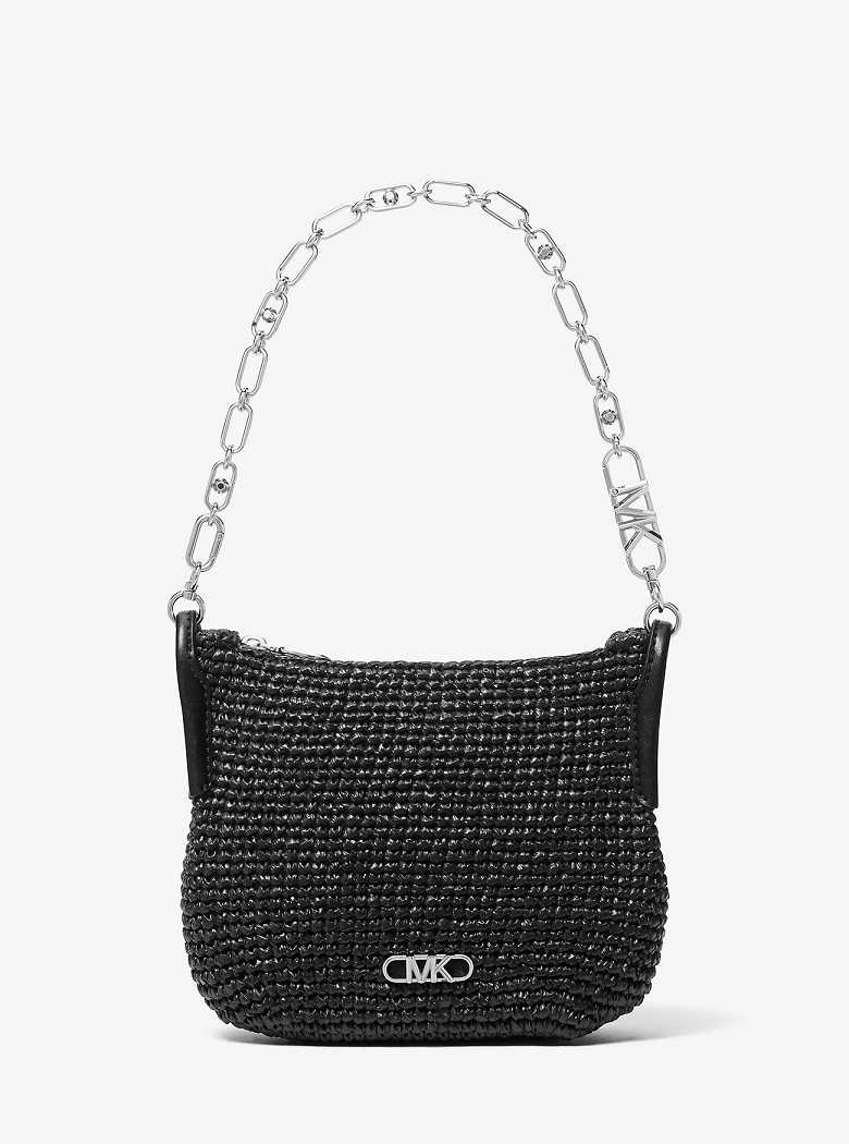 Michaelkors Kendall Small Straw Pretas Pretas | SN-MK27101