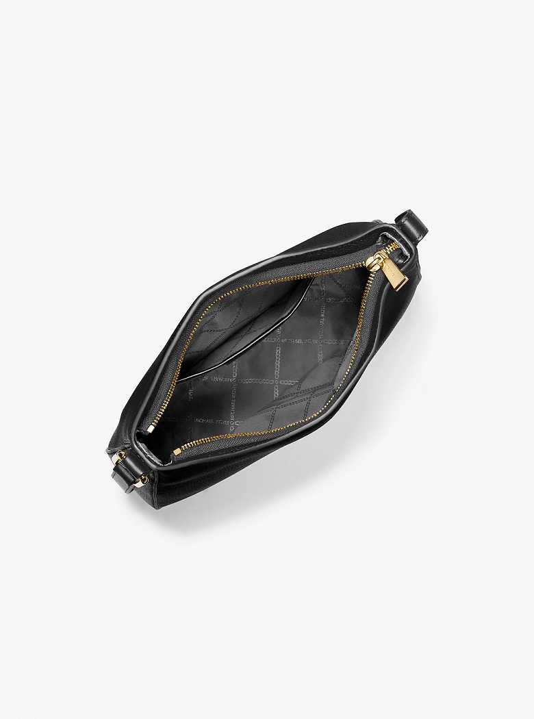 Michaelkors Kensington Large Pebbled Leather Pretas | SN-MK27192
