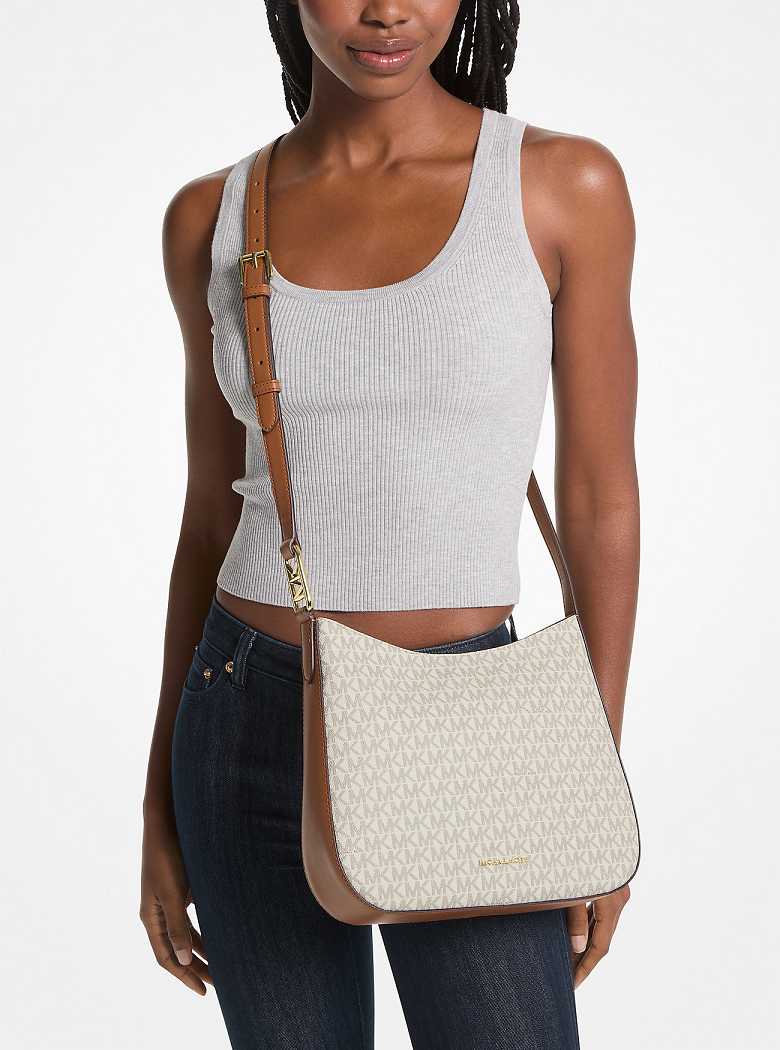 Michaelkors Kensington Large Signature Logo Luz Amarelas | SN-MK27215