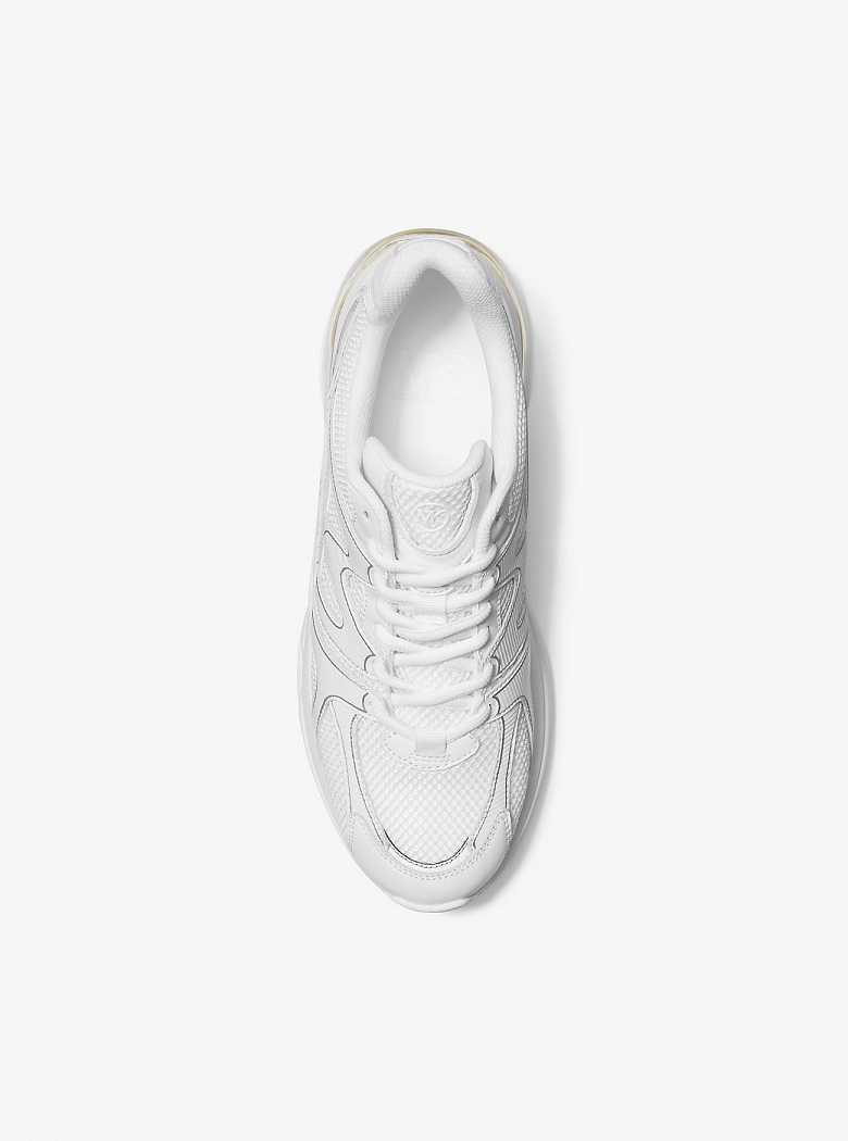 Michaelkors Kit Extreme Mesh and Leather Branco | SN-MK28226
