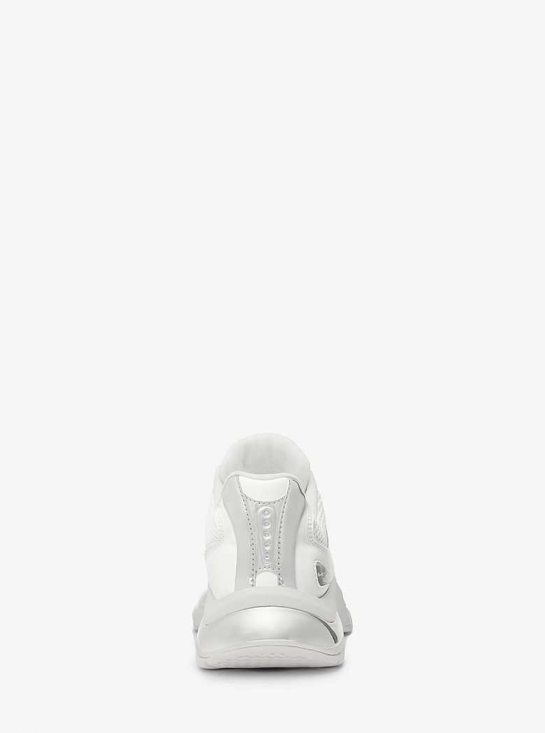 Michaelkors Kit Extreme Mesh and Metallic Branco Prateadas | SN-MK27394