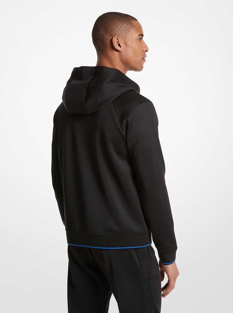 Michaelkors Knit Zip-Up Pretas | SN-MK27950