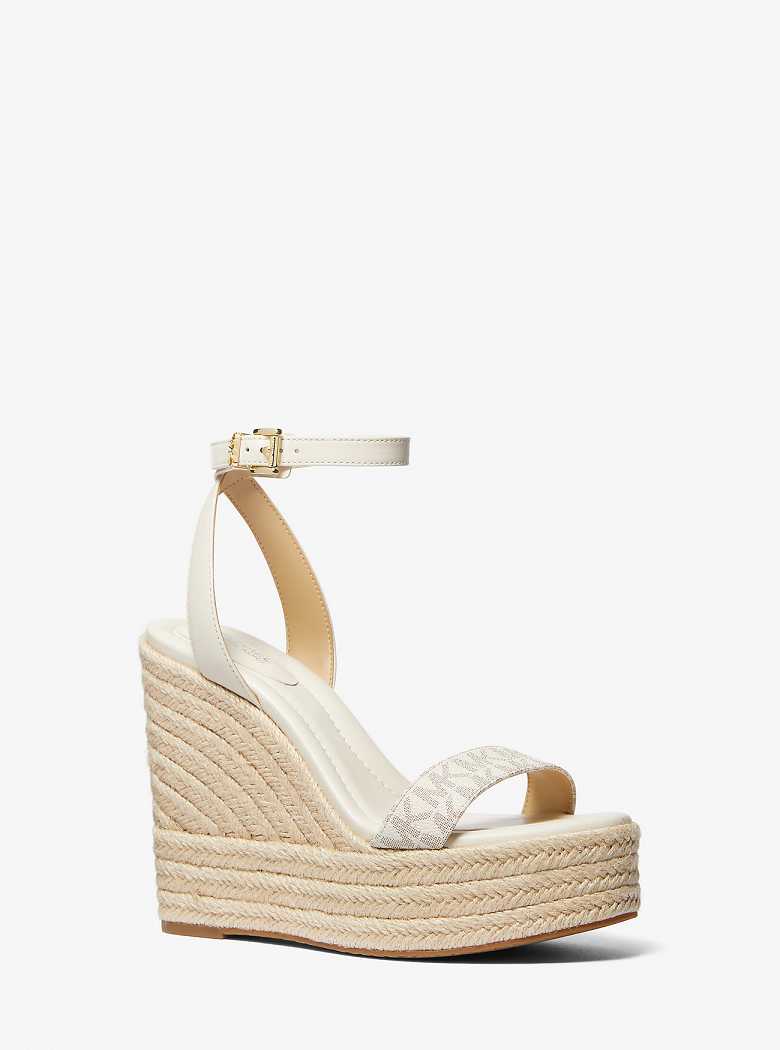 Michaelkors Leighton Logo and Leather Luz Amarelas | SN-MK27583