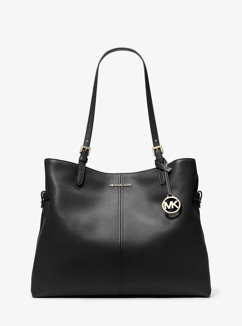 Michaelkors Lenox Large Leather Pretas | SN-MK26934