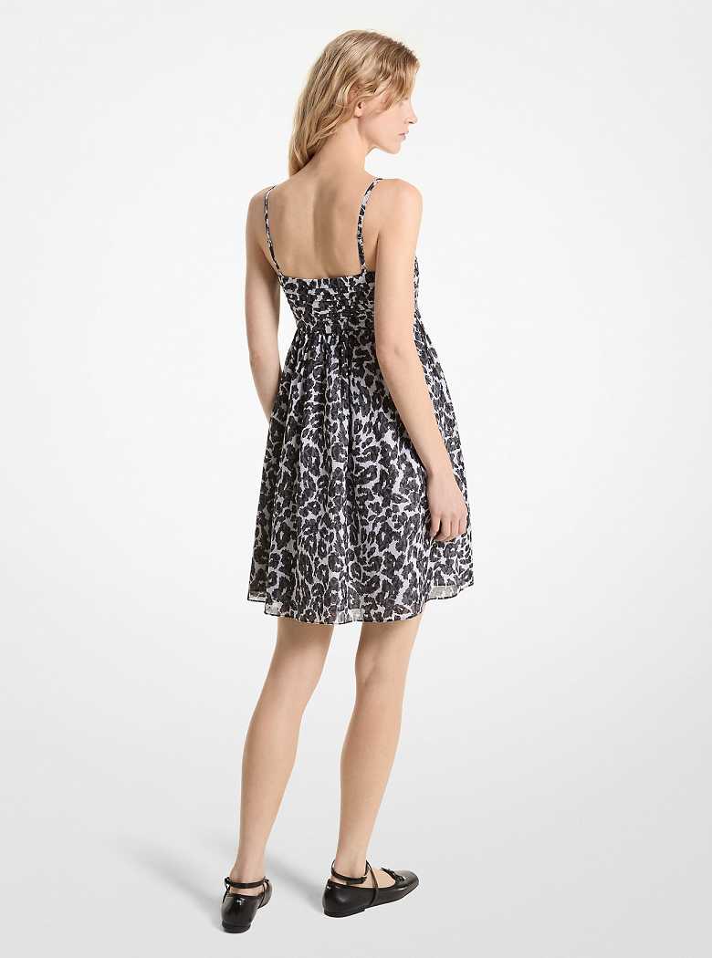 Michaelkors Leopard Logo Cotton Cinzentas | SN-MK26654