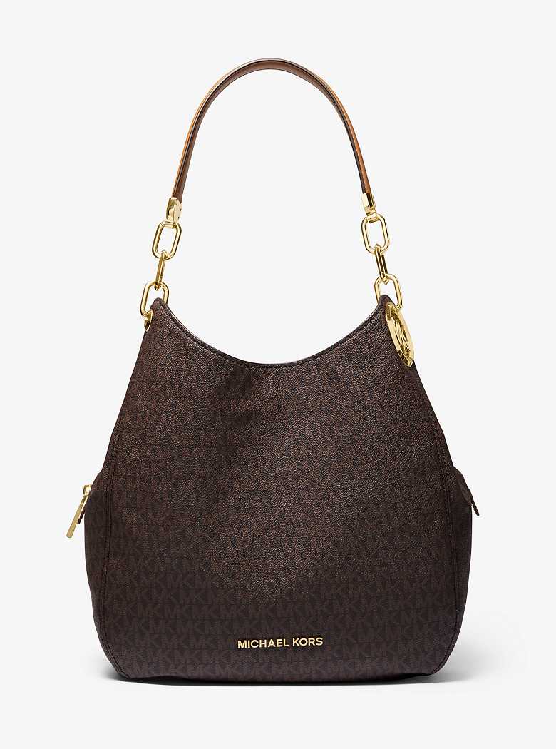 Michaelkors Lillie Large Logo Marrom | SN-MK27021