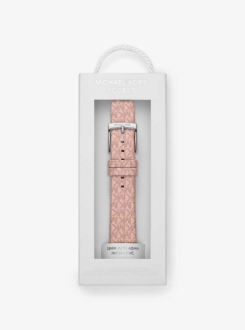 Michaelkors Logo Strap For Apple Watch® Rosa | SN-MK28275