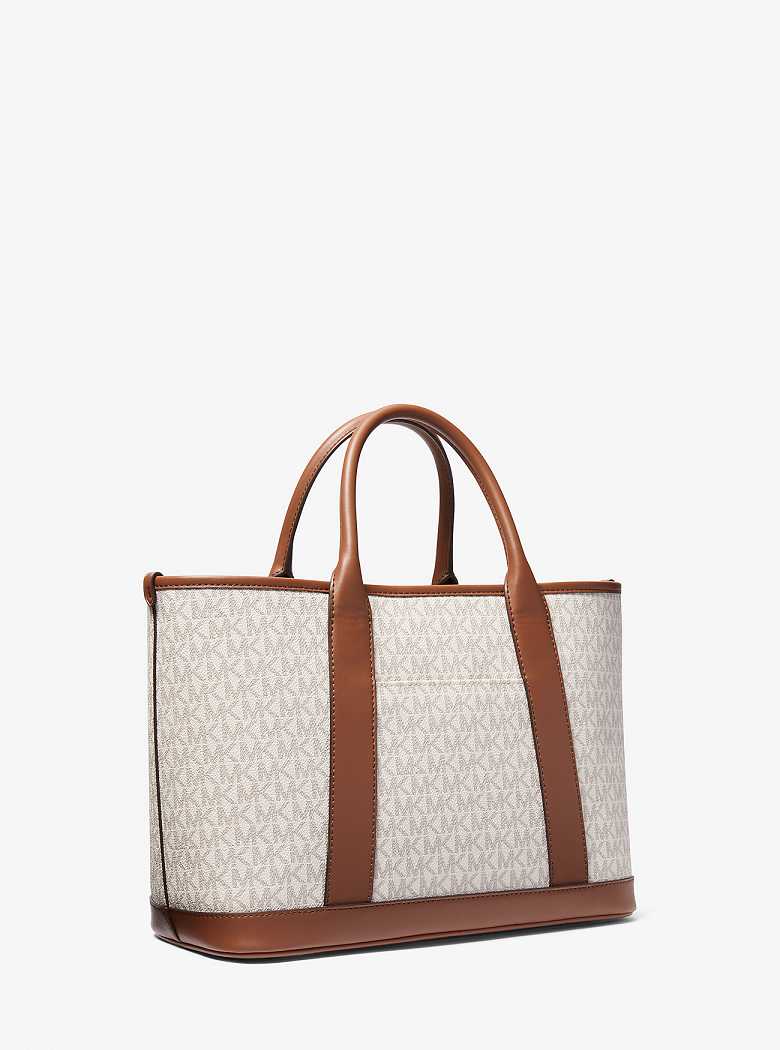 Michaelkors Luisa Medium Signature Logo Luz Amarelas | SN-MK27344