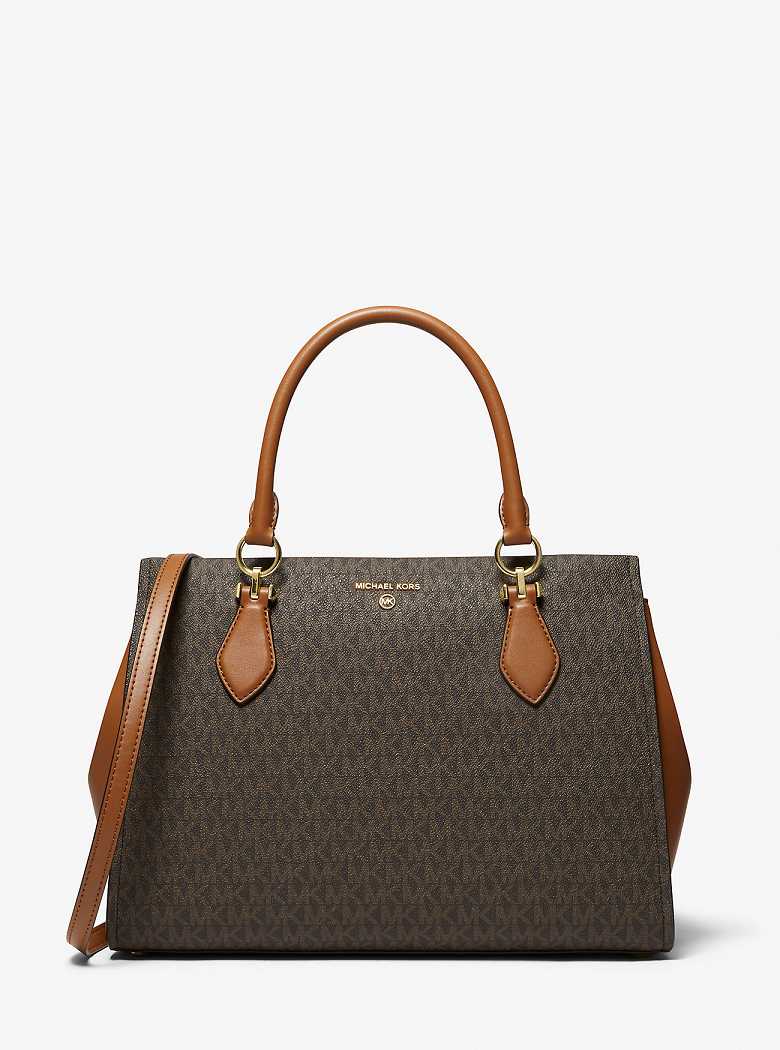 Michaelkors Marilyn Large Logo Marrom | SN-MK27304