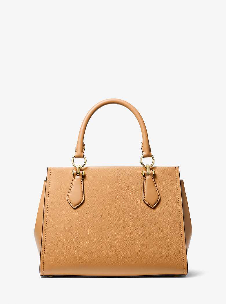 Michaelkors Marilyn Medium Saffiano Leather Marrom | SN-MK27306