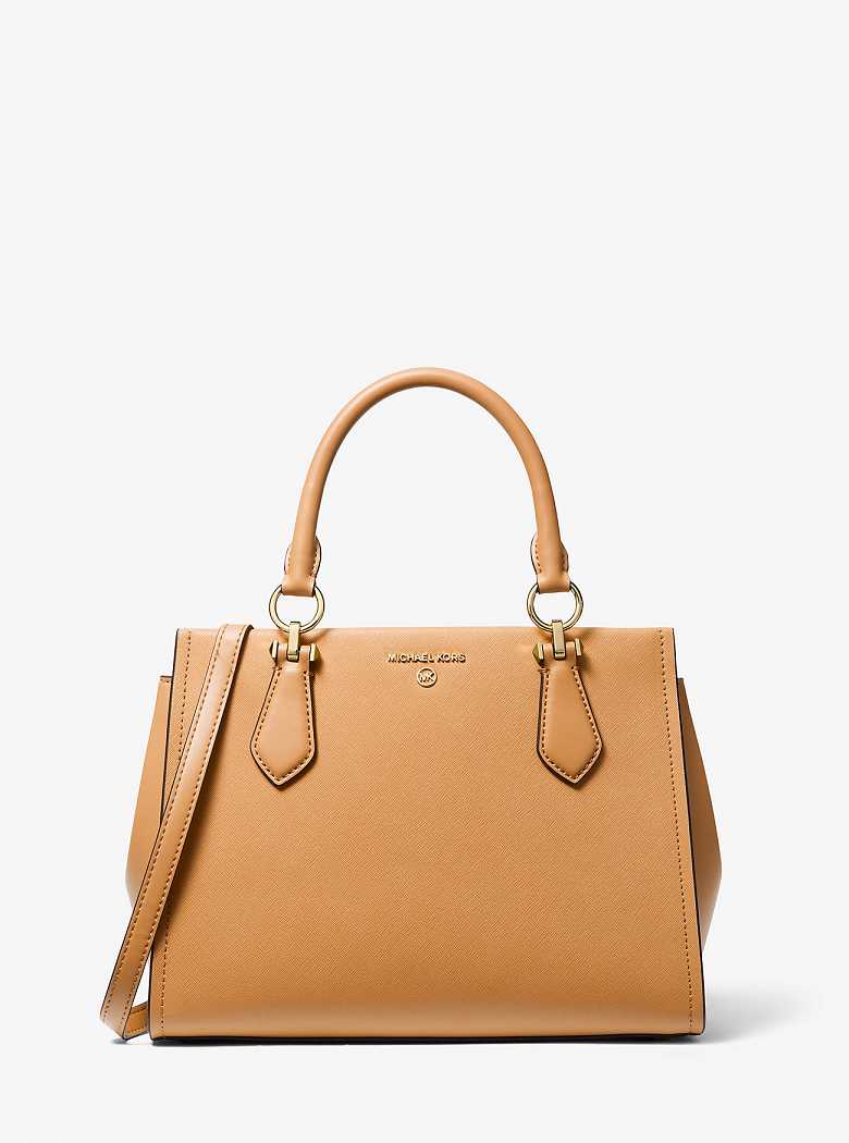 Michaelkors Marilyn Medium Saffiano Leather Marrom | SN-MK27306