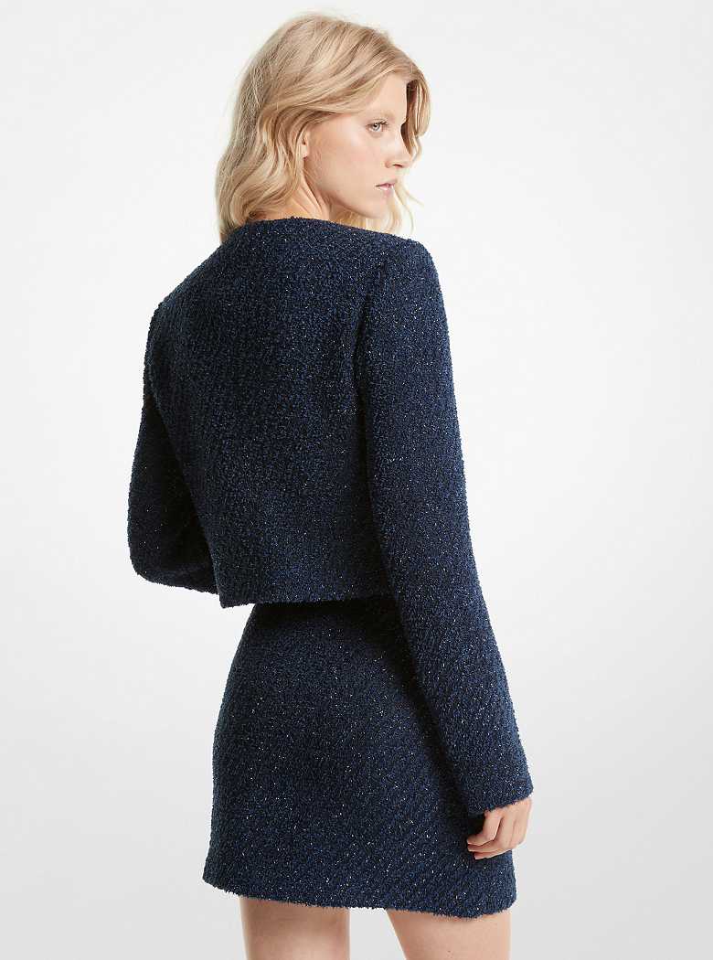 Michaelkors Metallic Tweed Azuis | SN-MK26578