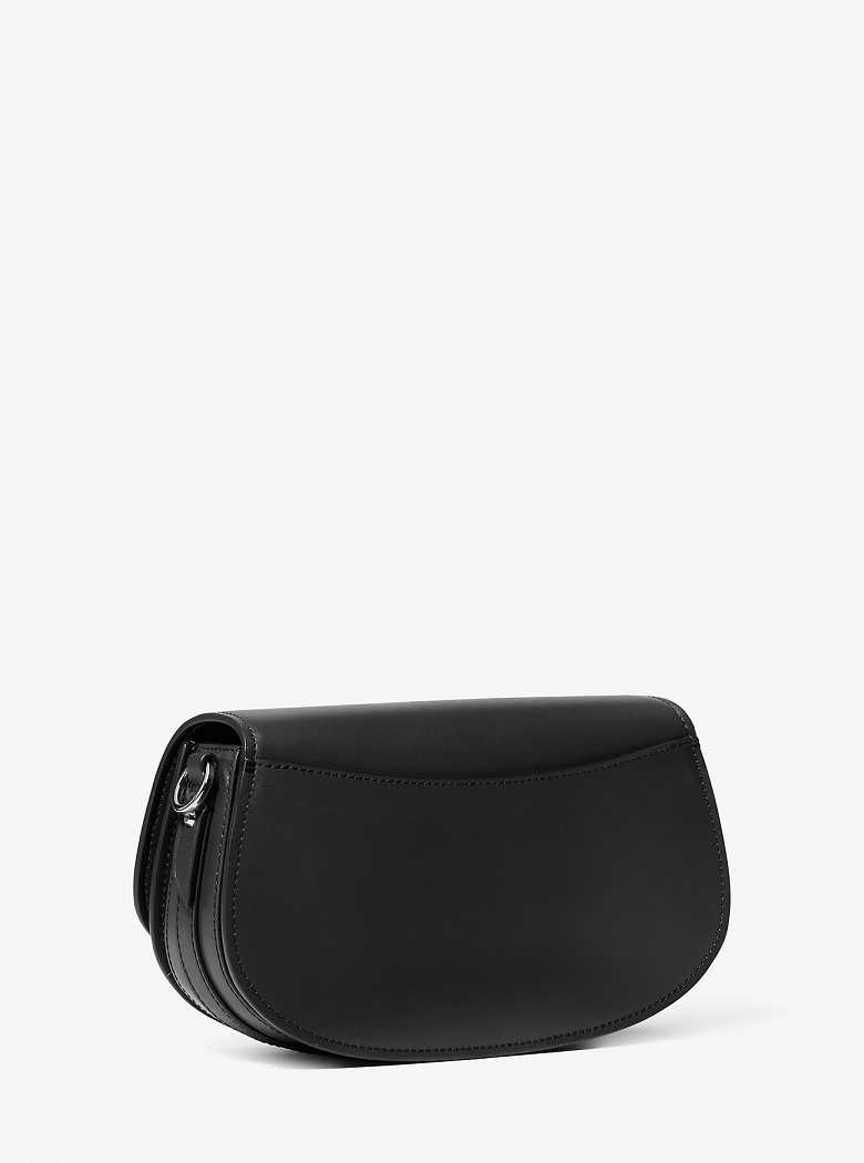 Michaelkors Mila Medium Leather Pretas | SN-MK27202