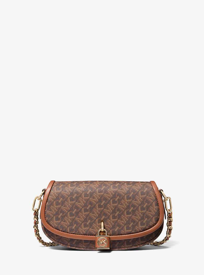 Michaelkors Mila Small Empire Signature Logo Marrom | SN-MK27076