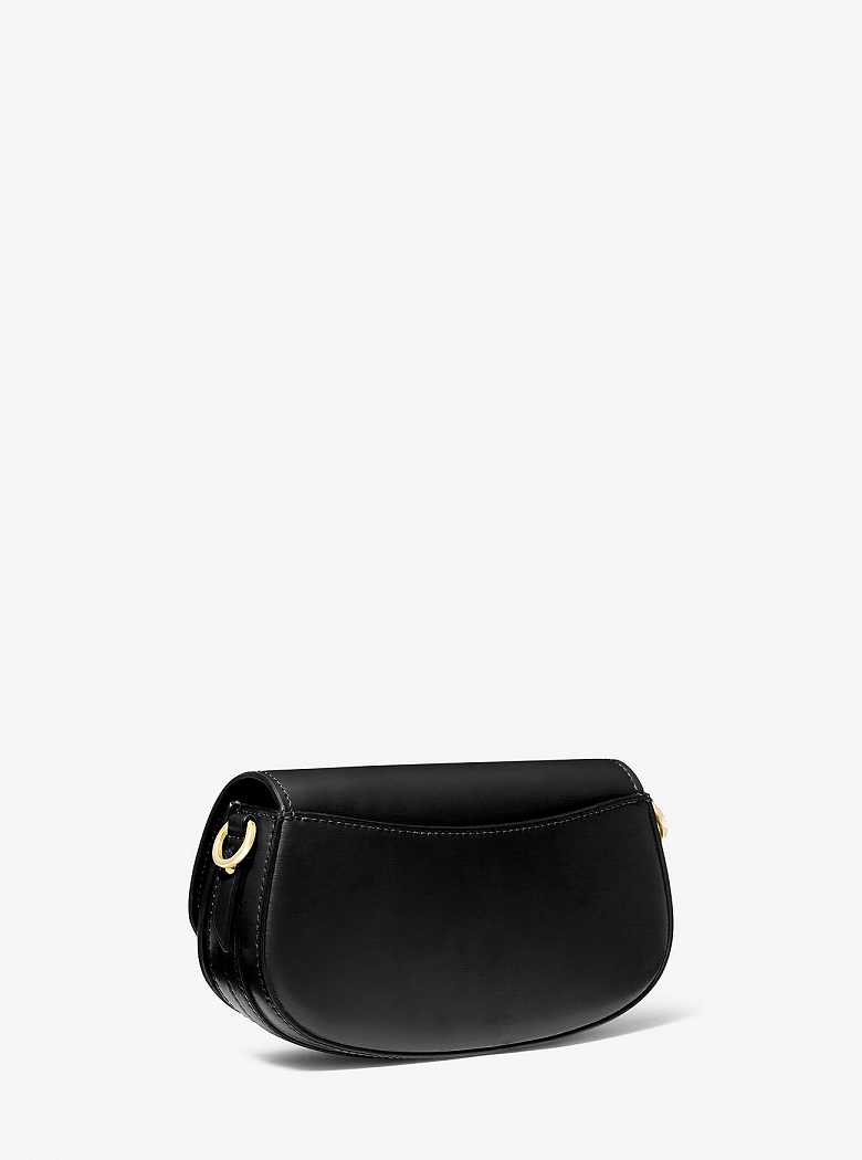 Michaelkors Mila Small Leather Pretas | SN-MK27105