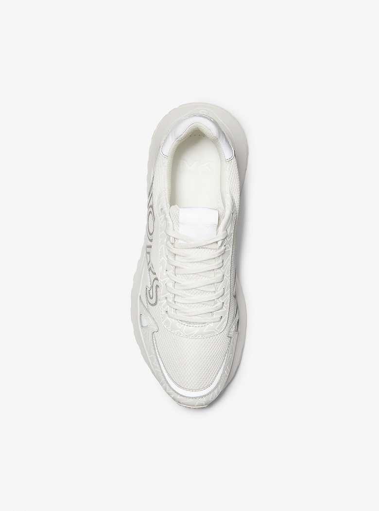 Michaelkors Miles Leather Mesh Branco | SN-MK28209