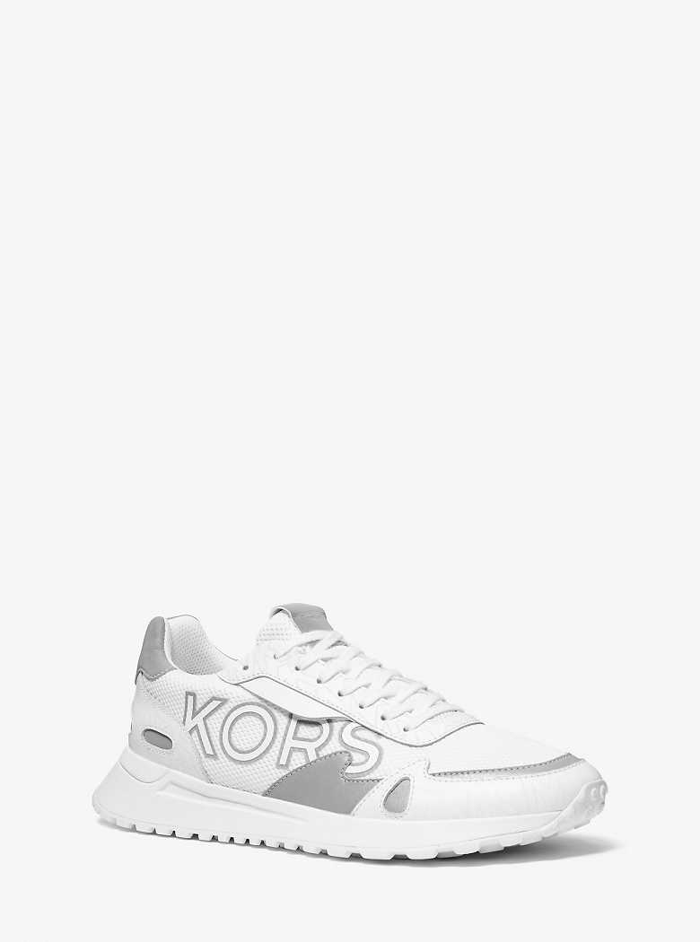 Michaelkors Miles Leather Mesh Branco | SN-MK28209