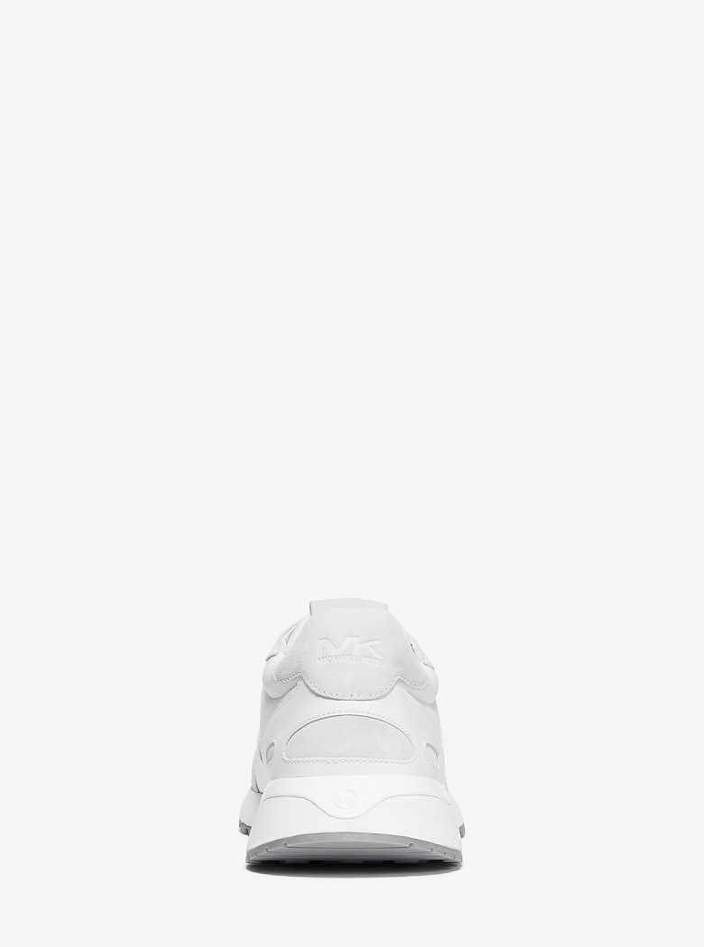 Michaelkors Miles Nylon and Leather Branco | SN-MK28216
