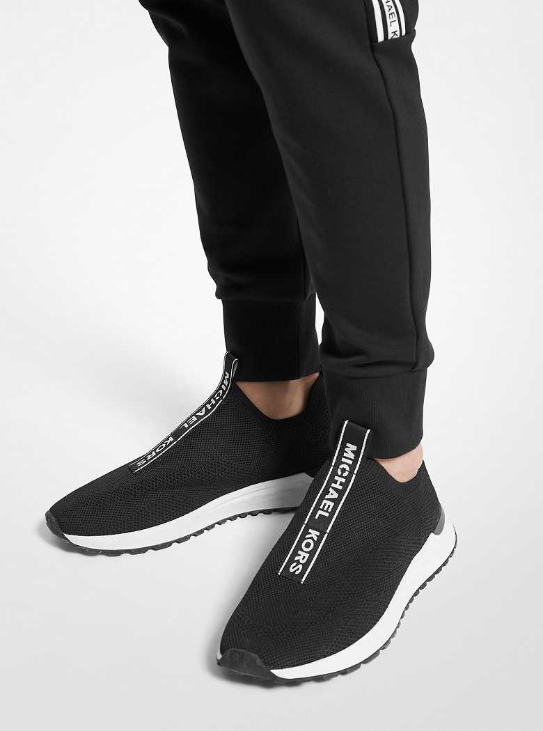 Michaelkors Miles Stretch Knit Slip-on Pretas | SN-MK28222