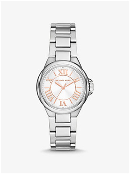 Michaelkors Mini Camille Silver-Tone Watch Prateadas | SN-MK28342