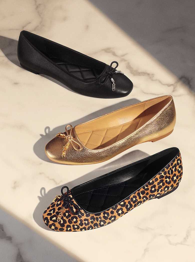Michaelkors Nori Leopard Print Calf Hair Pretas | SN-MK27706