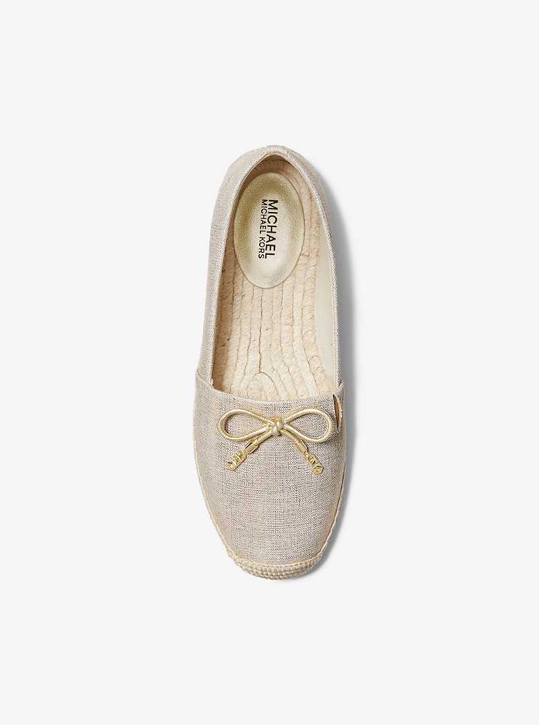Michaelkors Nori Metallic Linen Douradas | SN-MK27688