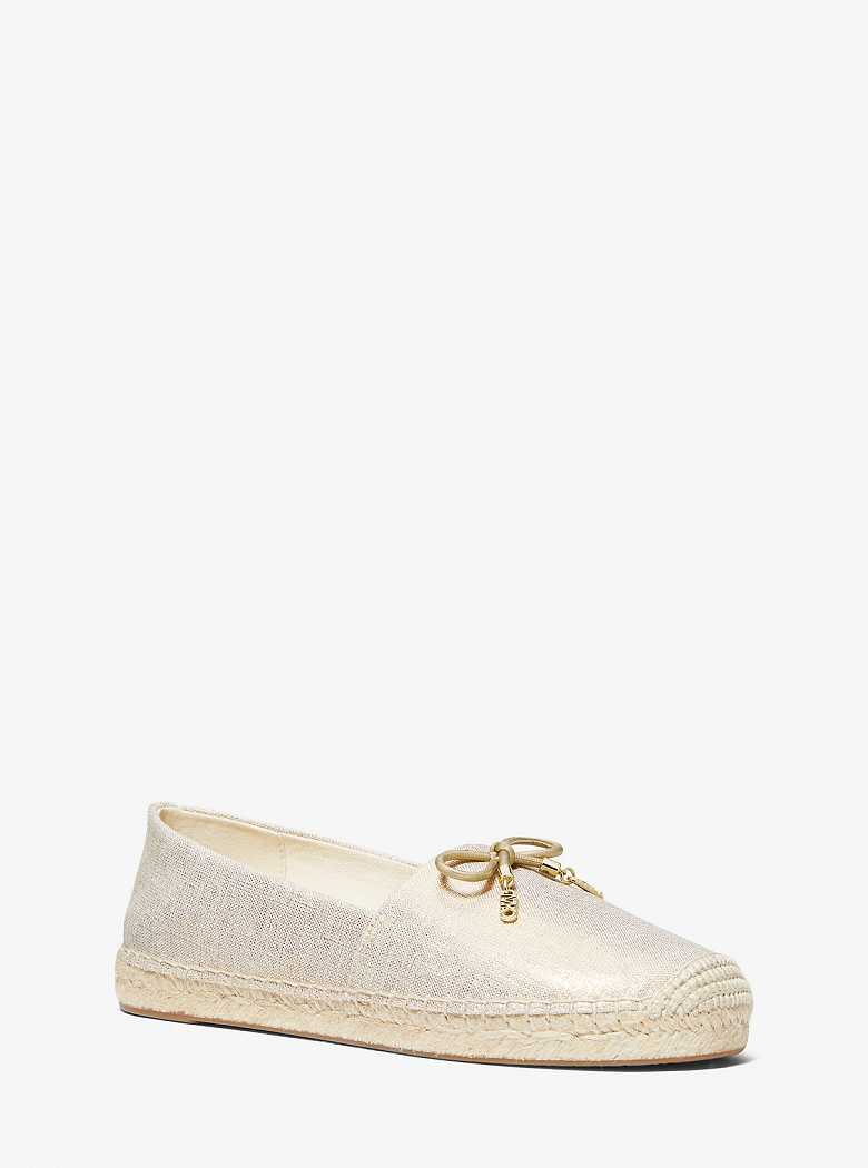 Michaelkors Nori Metallic Linen Douradas | SN-MK27688