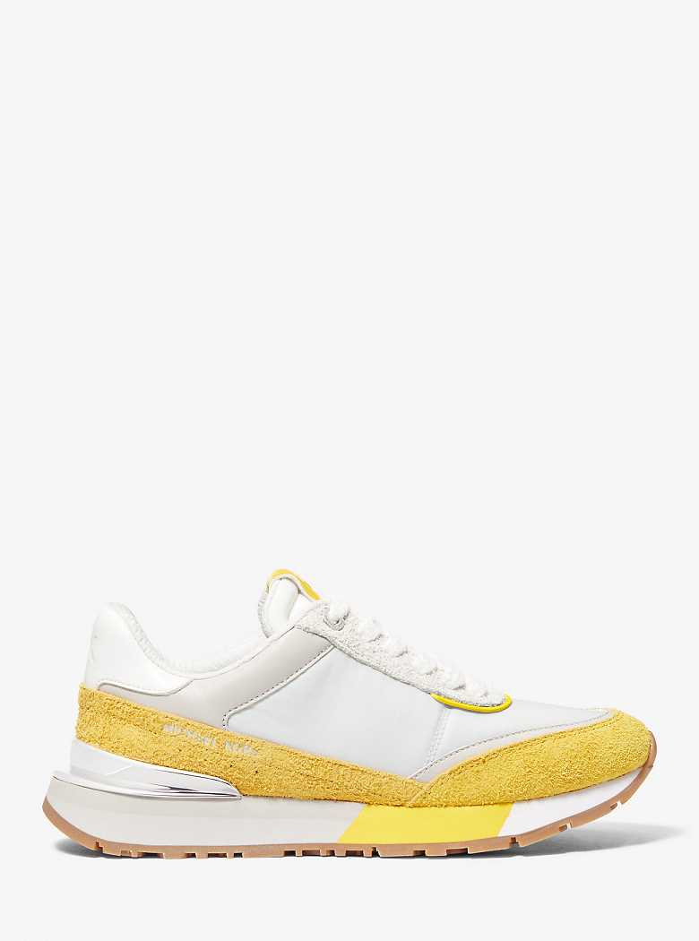 Michaelkors Nova Suede and Nylon Amarelas | SN-MK27409