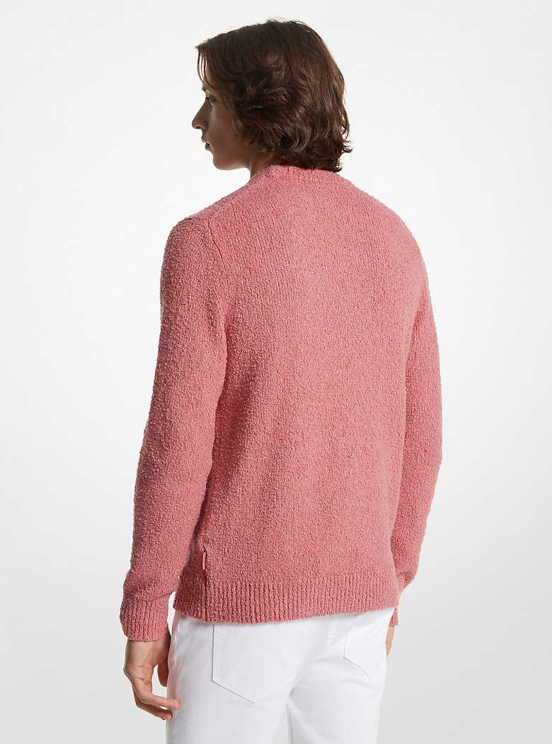 Michaelkors Organic Cotton Bouclé Rosa | SN-MK28060