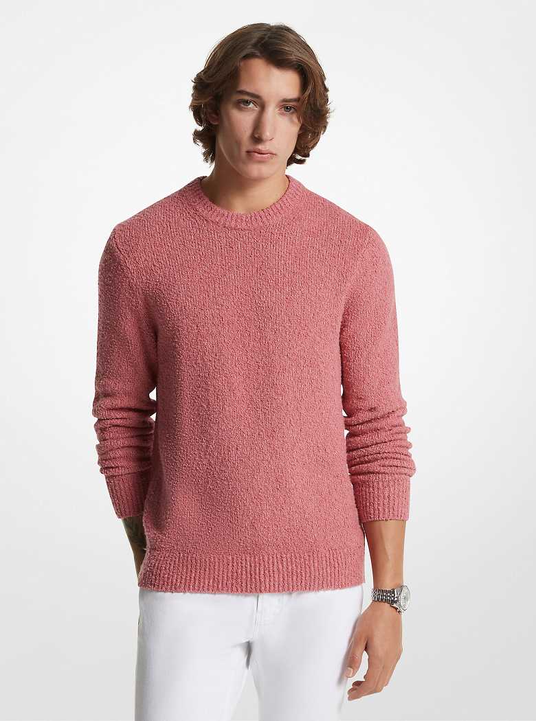 Michaelkors Organic Cotton Bouclé Rosa | SN-MK28060