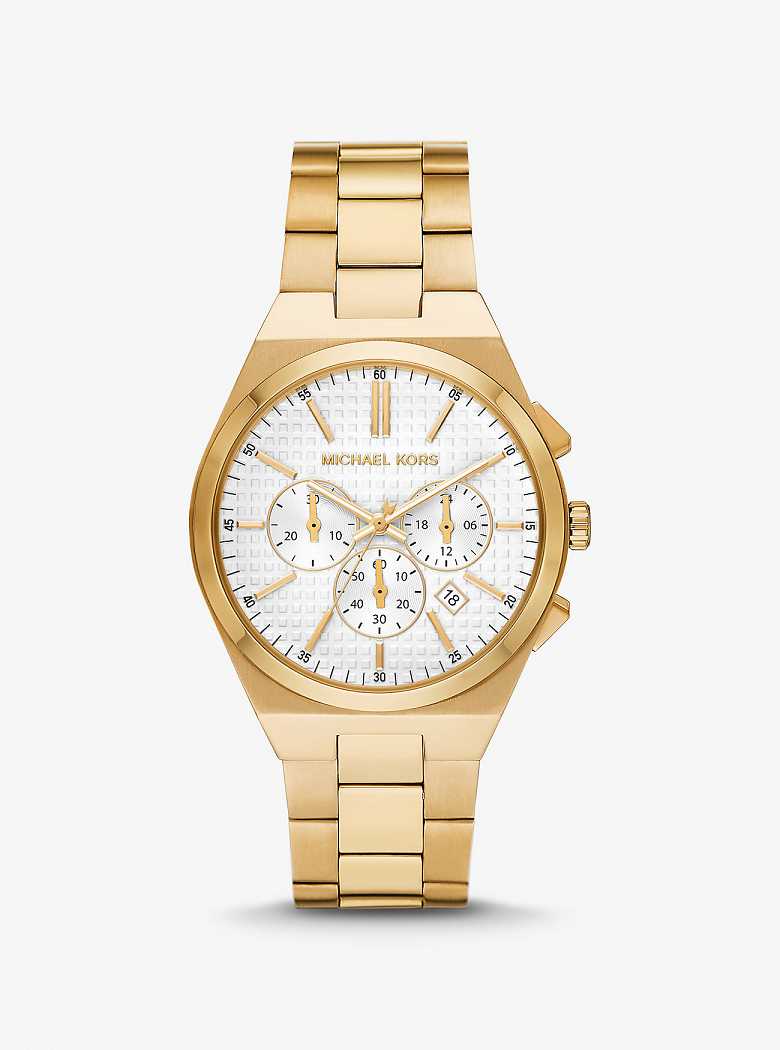 Michaelkors Oversized Lennox Gold-Tone Douradas | SN-MK28263