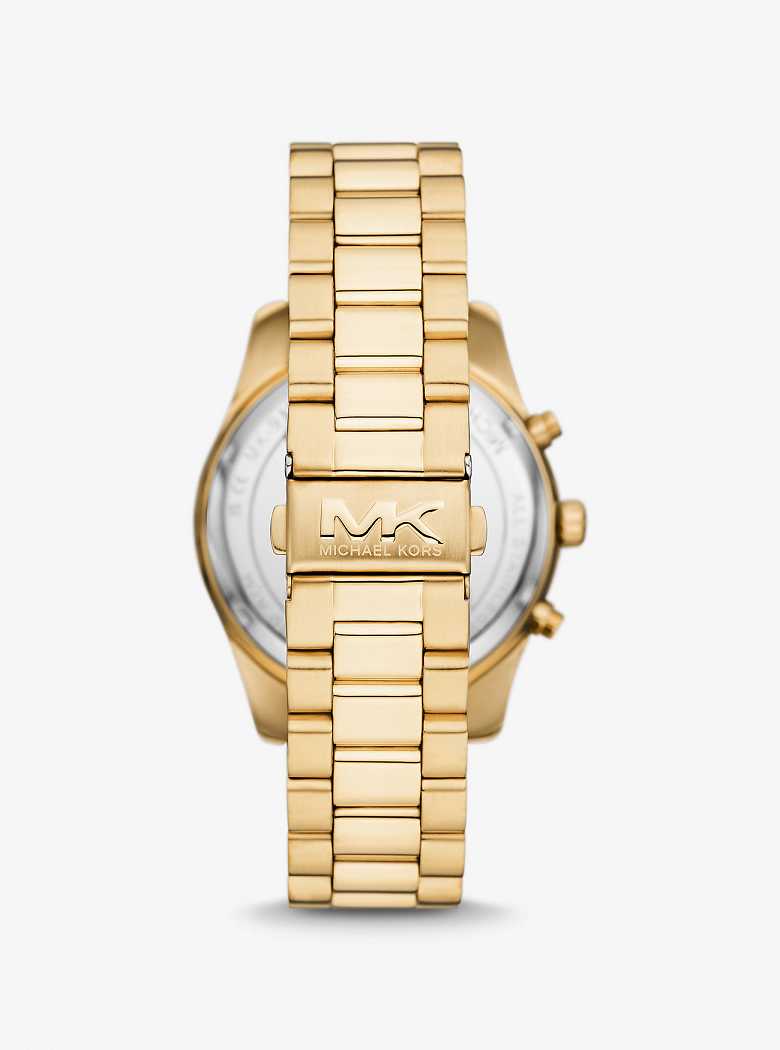 Michaelkors Oversized Lexington Gold-Tone Douradas | SN-MK28283